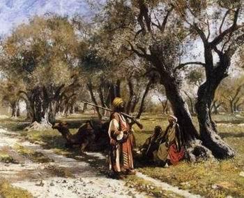 unknow artist Arab or Arabic people and life. Orientalism oil paintings  279 oil painting picture